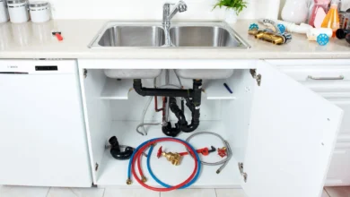 تسليك ماسورة حوض المطبخ