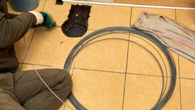 Unblock a blocked drain