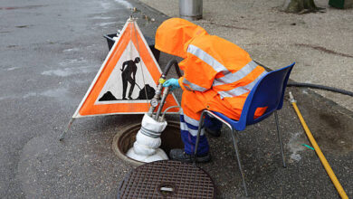 سيارة شفط مجاري