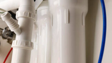 تركيب حنفية الفلتر